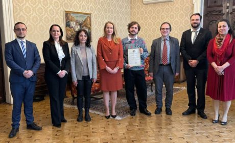 Специализантът на КМНЦ Леонид Моц от Виенския университет отличен с награда